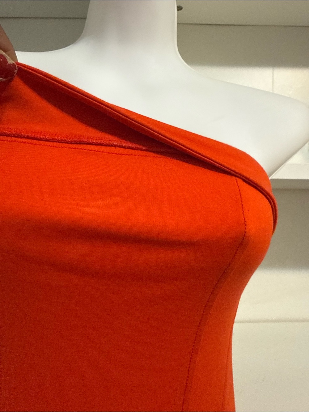 URBAN OUTFITTERS ORANGE STRAPLESS DRESS SP - Picture 7 of 10
